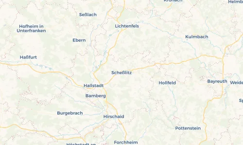 Regenradar Vorschaubild - Aktuelle Niederschläge in Scheßlitz und Umgebung