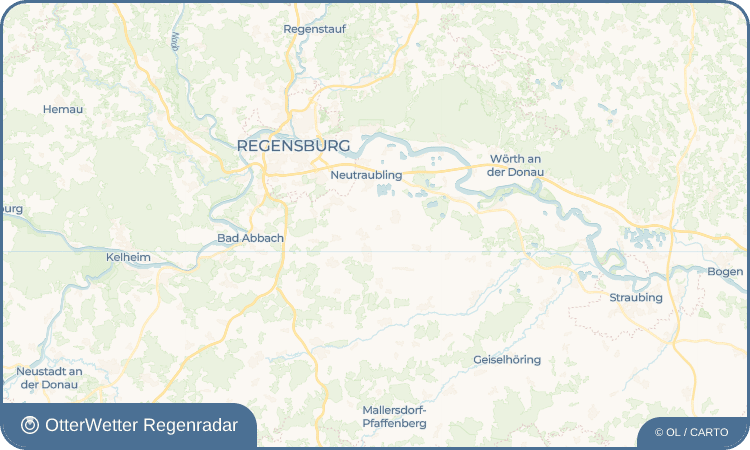 OtterWetter Regenradar-Widget Scheuer