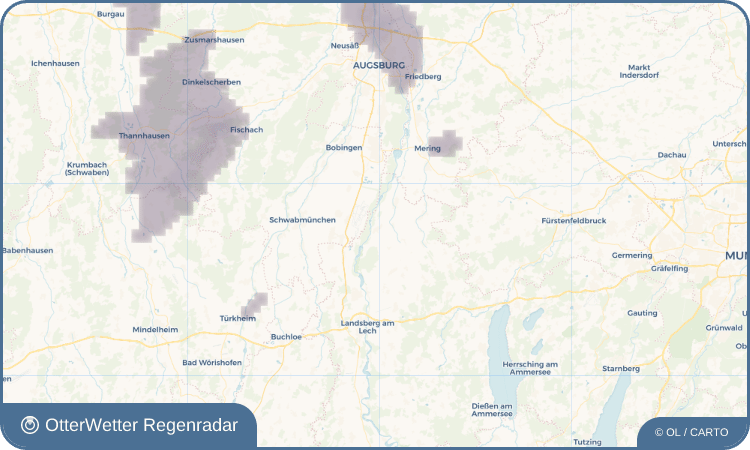 Wetter-Widget-Vorschau mit Vorhersagedaten für Scheuring