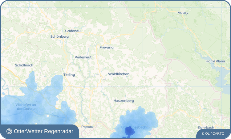 Wetter-Widget-Vorschau mit Vorhersagedaten für Schiefweg
