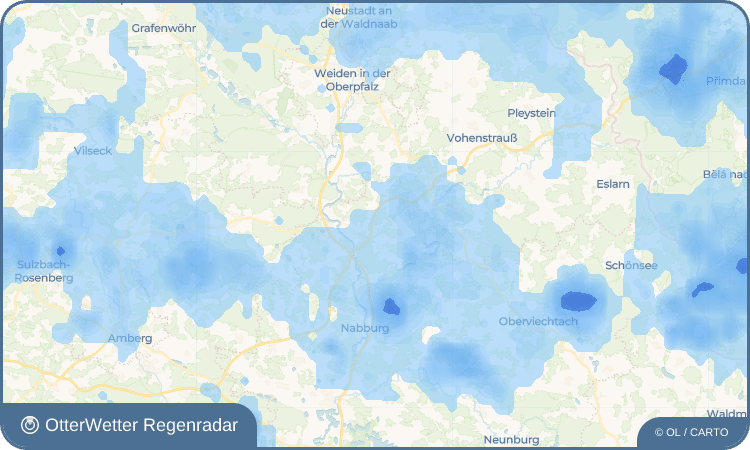 OtterWetter Regenradar-Widget Schiltern