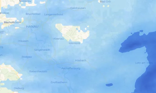 Regenradar Vorschaubild - Aktuelle Niederschläge in Schimborn und Umgebung