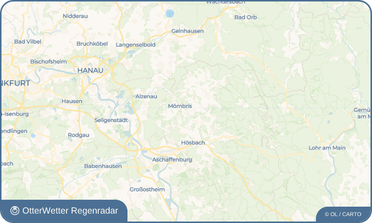 OtterWetter Regenradar-Widget Schimborn