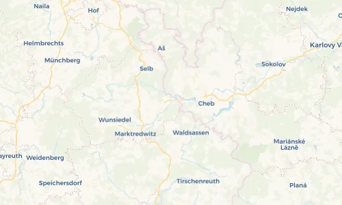 Regenradar Vorschaubild - Aktuelle Niederschläge in Schirnding und Umgebung