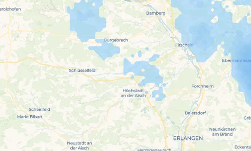 Regenradar Schirnsdorf: aktuelle Niederschläge in Schirnsdorf und Umgebung, Stand 21. Oktober 2026 um 7:25 Uhr