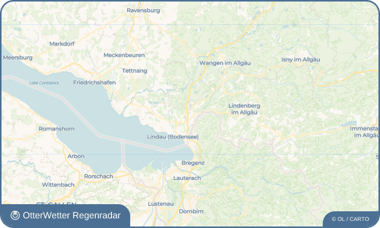OtterWetter Regenradar-Widget Schlachters
