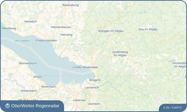 Wetter-Widget-Vorschau mit Vorhersagedaten für Schlachters