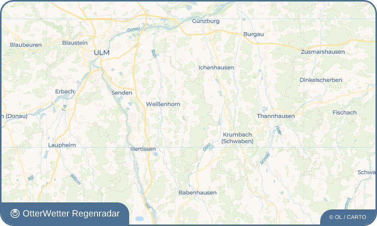 OtterWetter Regenradar-Widget Schleebuch