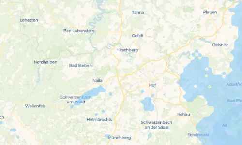 Regenradar Vorschaubild - Aktuelle Niederschläge in Schlegel und Umgebung