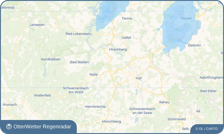 Widget-Vorschau für Schlegel Wetter-Widget-Vorschau mit Vorhersagedaten für Schlegel