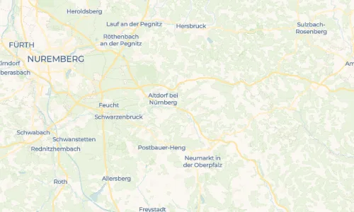 Regenradar Vorschaubild - Aktuelle Niederschläge in Schleifmühle und Umgebung