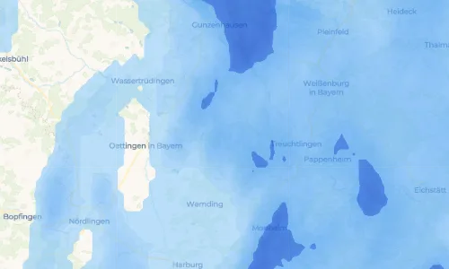 Regenradar Vorschaubild - Aktuelle Niederschläge in Schlittenhart und Umgebung