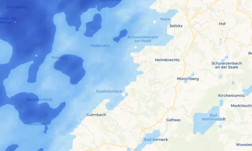 Regenradar Vorschaubild - Aktuelle Niederschläge in Schlopp und Umgebung