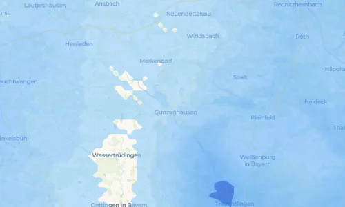 Regenradar Schlungenhof: aktuelle Niederschläge in Schlungenhof und Umgebung, Stand 24. Oktober 2026 um 9:15 Uhr
