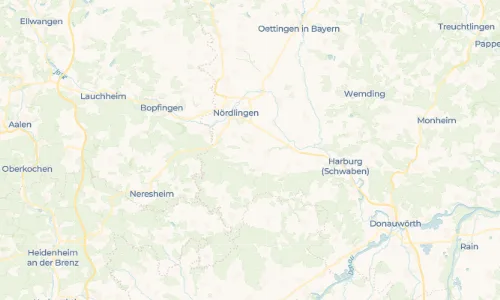 Regenradar Schmähingen: aktuelle Niederschläge in Schmähingen und Umgebung, Stand 19. Oktober 2026 um 11:30 Uhr