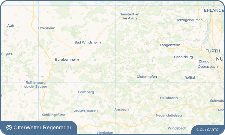 OtterWetter Regenradar-Widget Schmalnbühl