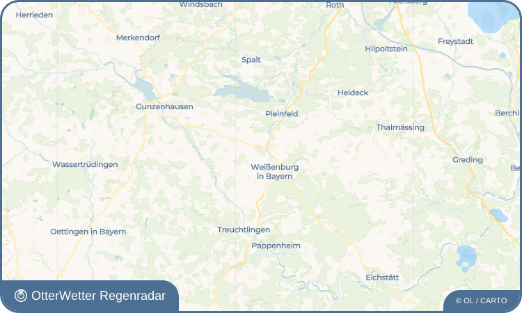 OtterWetter Regenradar-Widget Schmalwiesen