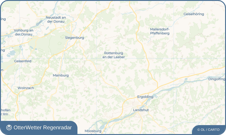 OtterWetter Regenradar-Widget Schmatzhausen