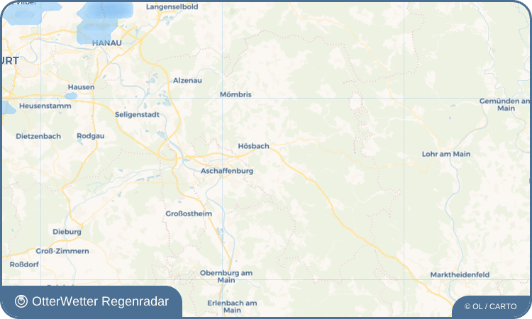 OtterWetter Regenradar-Widget Schmerlenbach