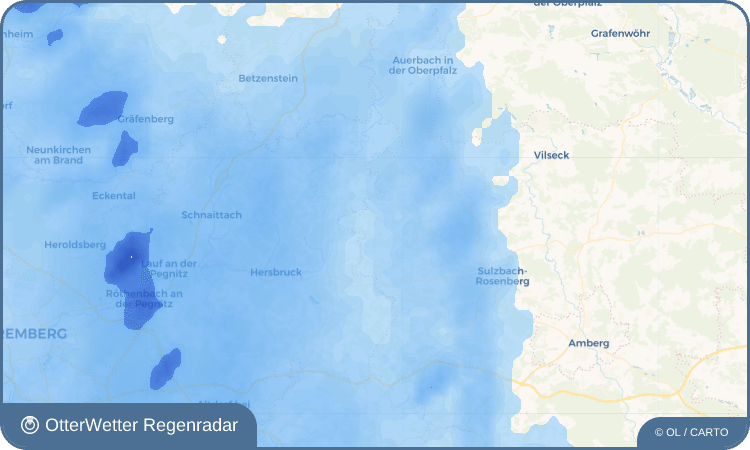 OtterWetter Regenradar-Widget Schmidtstadt