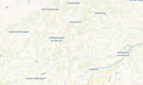 Regenradar Vorschaubild - Aktuelle Niederschläge in Schmiedhausen und Umgebung