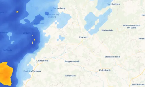Regenradar Vorschaubild - Aktuelle Niederschläge in Schmölz und Umgebung
