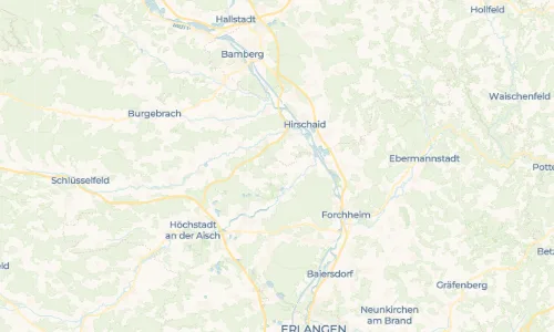 Regenradar Vorschaubild - Aktuelle Niederschläge in Schnaid und Umgebung