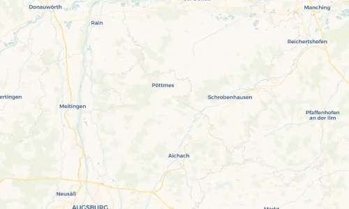 Regenradar Vorschaubild - Aktuelle Niederschläge in Schnellmannskreuth und Umgebung