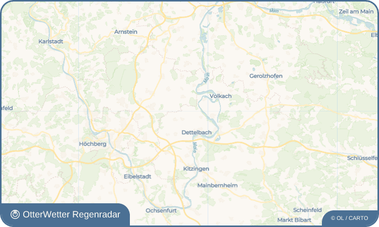 OtterWetter Regenradar-Widget Schnepfenbach