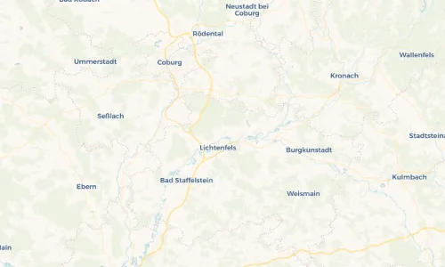Regenradar Vorschaubild - Aktuelle Niederschläge in Schney und Umgebung