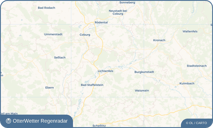 OtterWetter Regenradar-Widget Schney