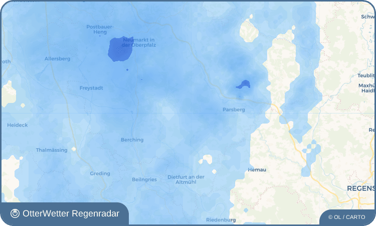 OtterWetter Regenradar-Widget Schnufenhofen