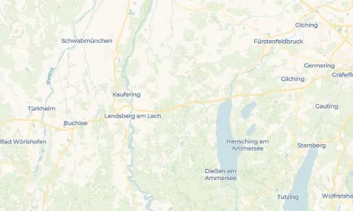 Regenradar Vorschaubild - Aktuelle Niederschläge in Schöffelding und Umgebung