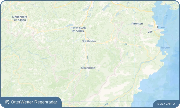 Widget-Vorschau für Schöllang Wetter-Widget-Vorschau mit Vorhersagedaten für Schöllang
