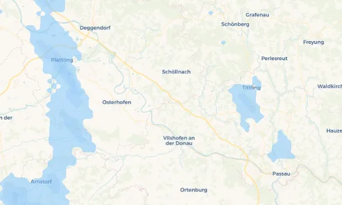 Regenradar Vorschaubild - Aktuelle Niederschläge in Schöllnstein und Umgebung