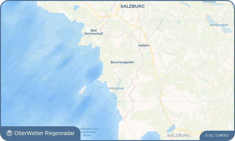 OtterWetter Regenradar-Widget Schönau am Königssee