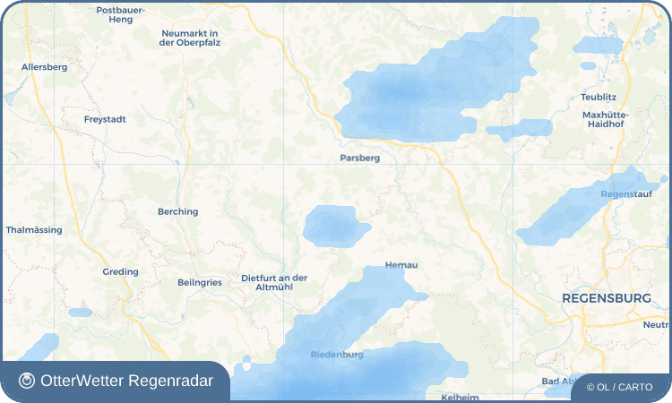 OtterWetter Regenradar-Widget Schöndorf