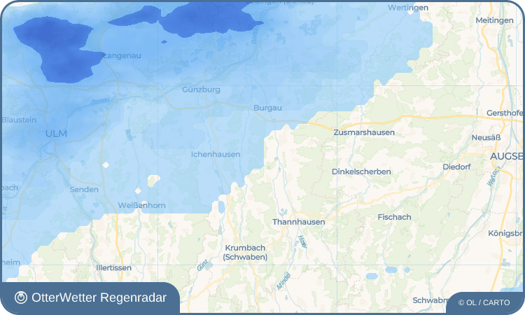 OtterWetter Regenradar-Widget Schönenberg