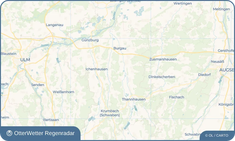 Wetter-Widget-Vorschau mit Vorhersagedaten für Schönenberg