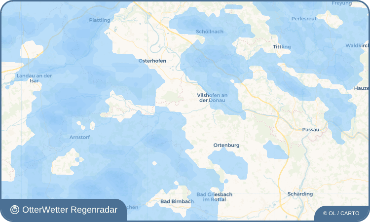 OtterWetter Regenradar-Widget Schönerting