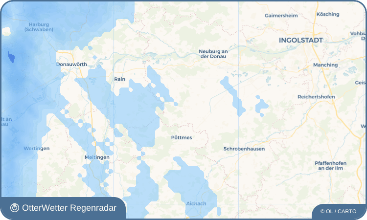 OtterWetter Regenradar-Widget Schönesberg