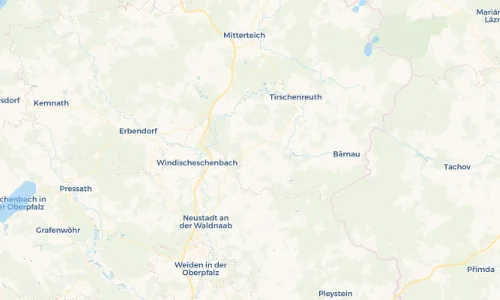 Regenradar Vorschaubild - Aktuelle Niederschläge in Schönficht und Umgebung