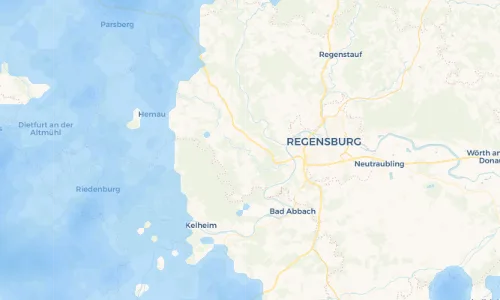 Regenradar Vorschaubild - Aktuelle Niederschläge in Schönhofen und Umgebung
