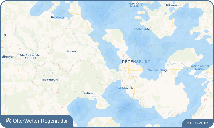 OtterWetter Regenradar-Widget Schönhofen