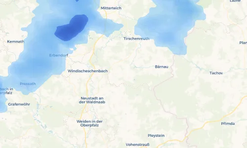 Regenradar Vorschaubild - Aktuelle Niederschläge in Schönkirch und Umgebung