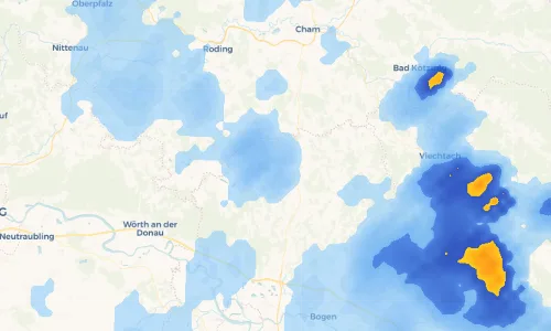 Regenradar Vorschaubild - Aktuelle Niederschläge in Schönstein und Umgebung