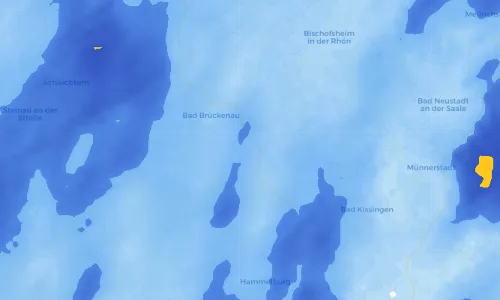 Regenradar Vorschaubild - Aktuelle Niederschläge in Schondra und Umgebung