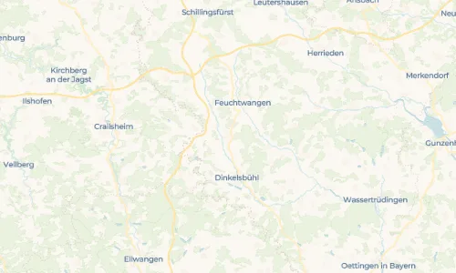 Regenradar-Vorschau: aktuelle Niederschläge in Schopfloch und Umgebung