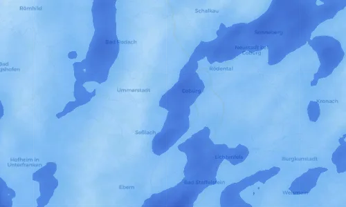 Regenradar Vorschaubild - Aktuelle Niederschläge in Schorkendorf und Umgebung