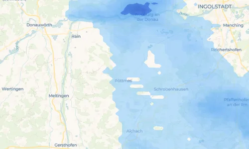 Regenradar Vorschaubild - Aktuelle Niederschläge in Schorn und Umgebung